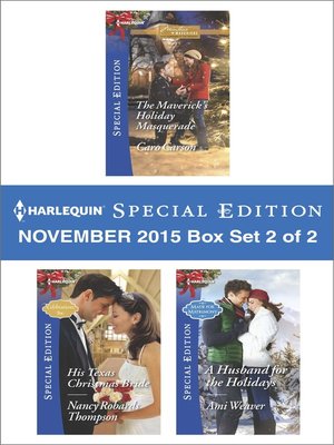 cover image of Harlequin Special Edition November 2015, Box Set 2 of 2
